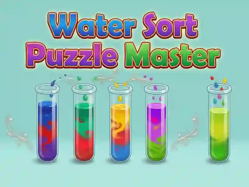 Jwèt Water Sort Puzzle Master sou entènèt
