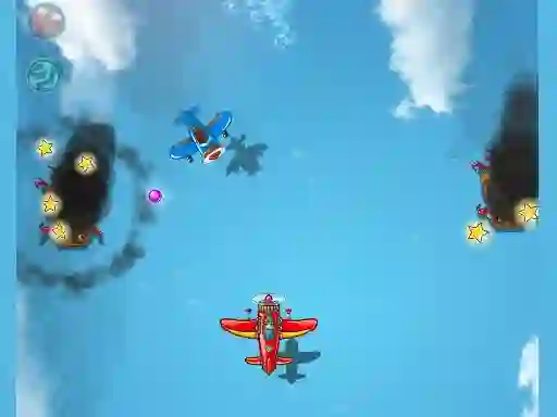 Jwèt Panda Commander Air Combat sou entènèt