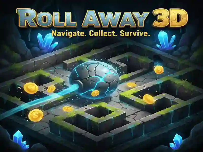 Jwèt Roll Away 3D sou entènèt