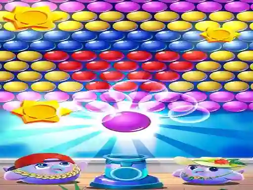 Jwèt Bubble Shooter Deluxe sou entènèt