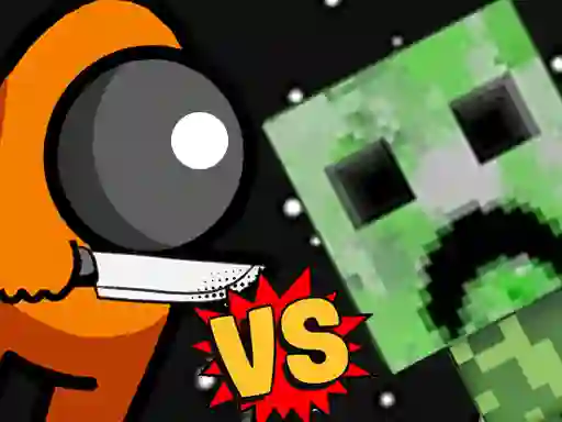 Jwèt Among vs Creeper Fight sou entènèt