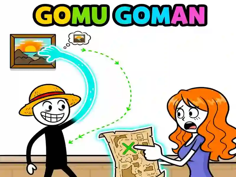 Jwèt Gomu Goman sou entènèt