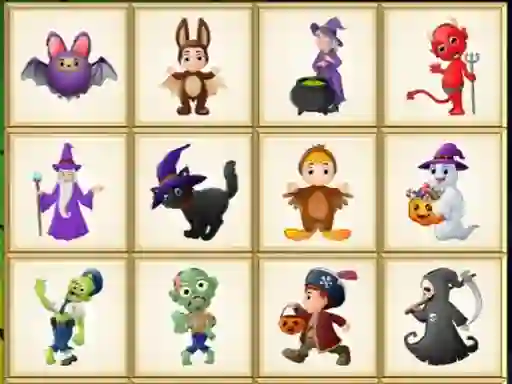 Jwèt Halloween Board Puzzles sou entènèt