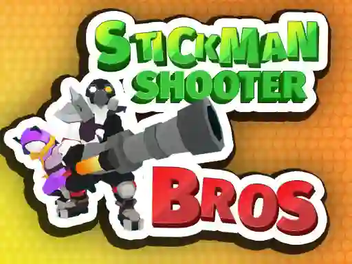 Jwèt Stickman Shooter Bros sou entènèt