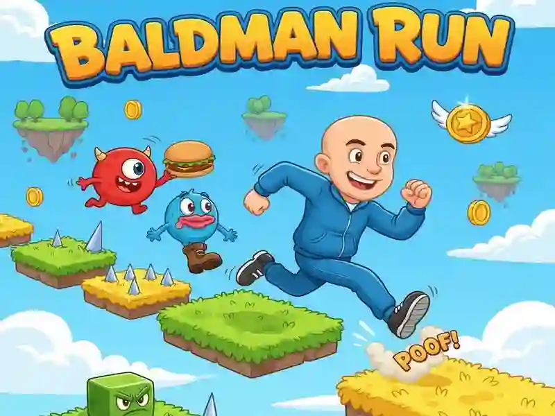 Jwèt Baldman Run sou entènèt