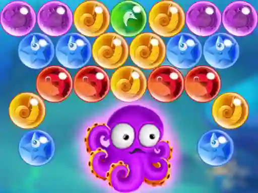 Jwèt Ocean Bubble Shooter sou entènèt