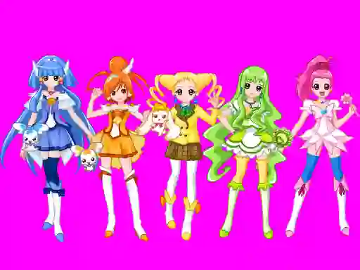 Jwèt Pretty Cure 2 sou entènèt