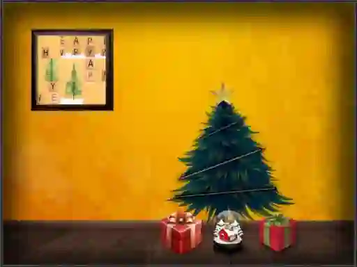 Jwèt Amgel New Year Room Escape 5 sou entènèt