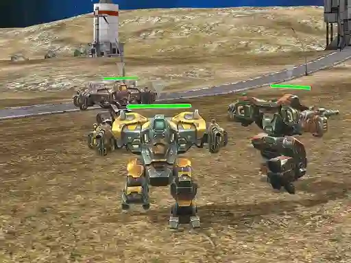 Jwèt War Robot Earth Survival sou entènèt