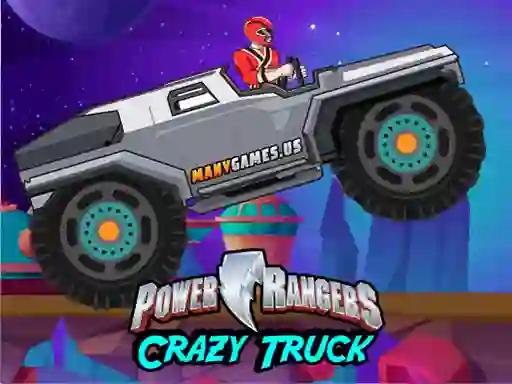 Jwèt Power Rangers Crazy Truck sou entènèt
