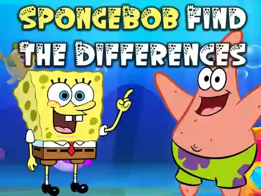 Jwèt SpongeBob Find The Differences sou entènèt