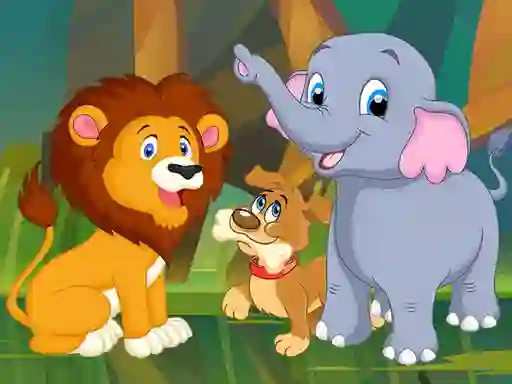 Jwèt Animal Puzzles sou entènèt
