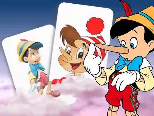 Jwèt Pinocchio Memory card Match sou entènèt