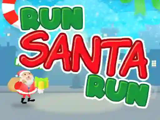 Jwèt Run Santa Run sou entènèt