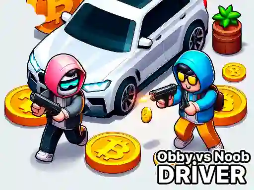 Jwèt Obby vs Noob Driver sou entènèt
