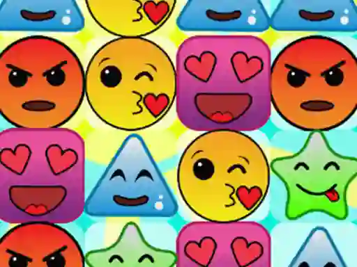 Jwèt Emoji Match 3 sou entènèt