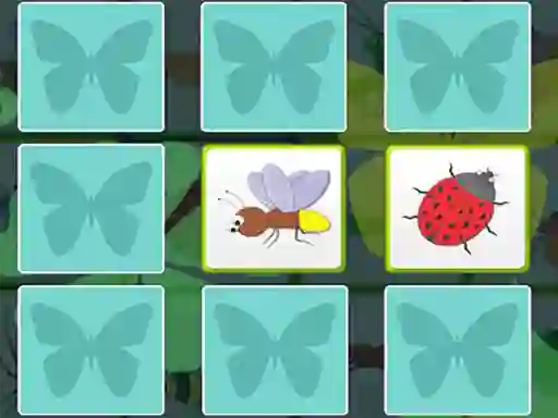 Jwèt Kids Memory game - Insects sou entènèt