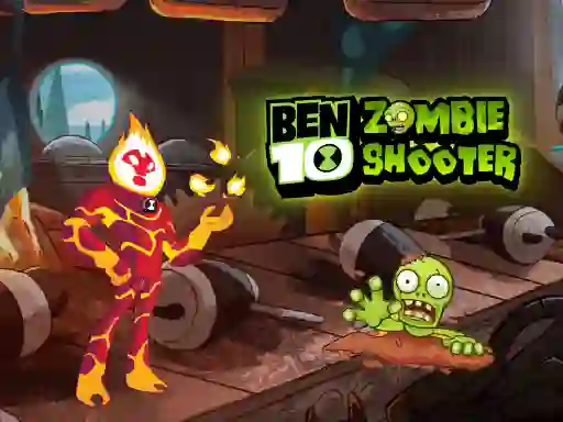 Jwèt Ben 10 Zombie Shooter sou entènèt