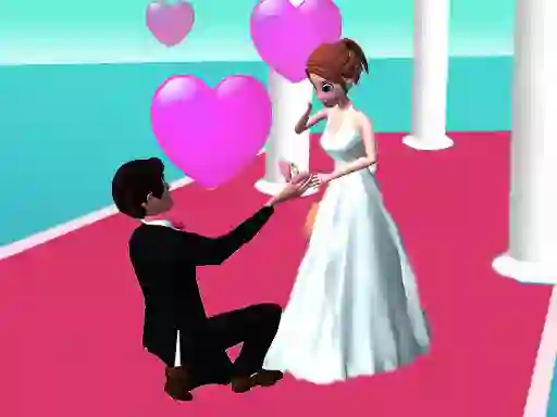 Jwèt Dreamy Wedding Rush sou entènèt