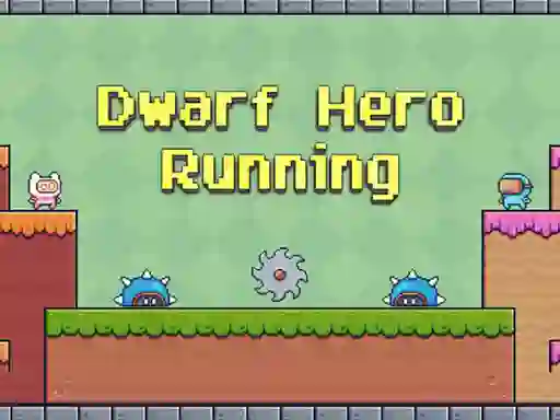 Jwèt Dwarf Hero Running sou entènèt