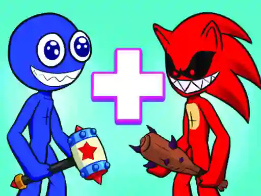 Jwèt Merge Rainbow Friends sou entènèt