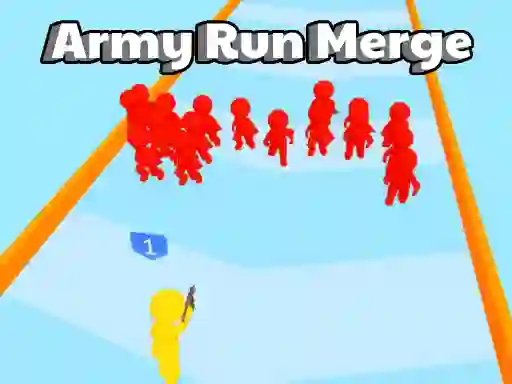 Jwèt Army Run Merge sou entènèt