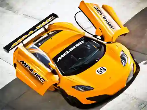 Jwèt McLaren GT3 Puzzle sou entènèt