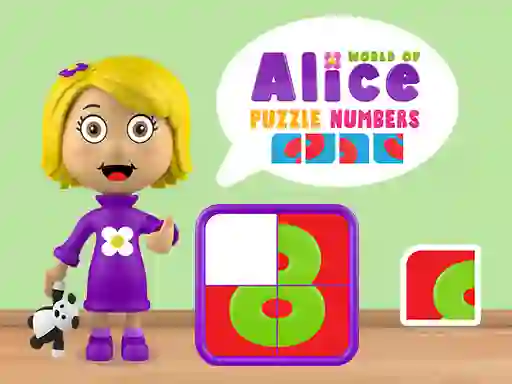 Jwèt World of Alice Puzzle Numbers sou entènèt