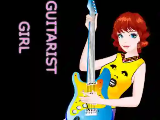 Jwèt Guitarist Girl sou entènèt