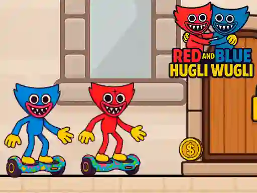 Jwèt Red and Blue Hugli Wugli sou entènèt