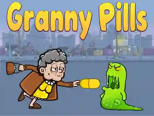 Jwèt Granny Pills sou entènèt