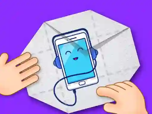 Jwèt Paper Fold Origami sou entènèt