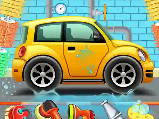 Jwèt Auto Car Wash Garage sou entènèt