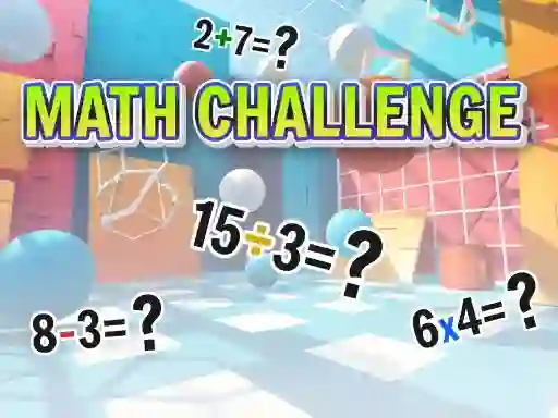 Jwèt Math challenge sou entènèt
