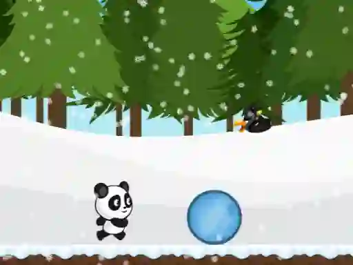 Jwèt Panda Run sou entènèt