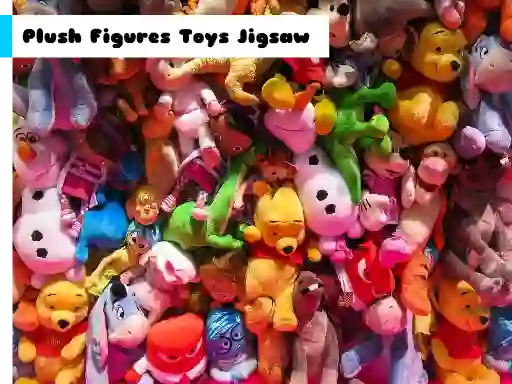 Jwèt Plush Figures Toys Jigsaw sou entènèt