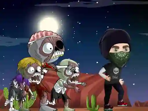 Jwèt Escaping Zombie sou entènèt