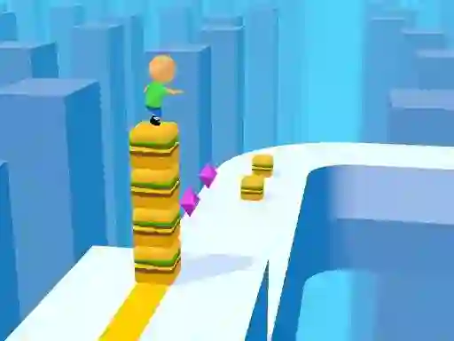 Jwèt Cube Stack sou entènèt
