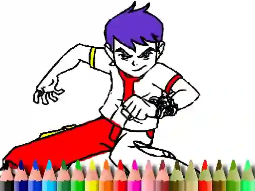 Jwèt Ben 10 Coloring Book sou entènèt