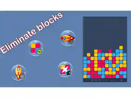 Jwèt Block Elimination sou entènèt