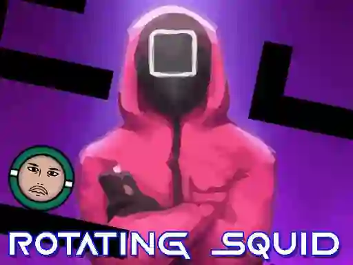Jwèt Rotating Squid Game sou entènèt