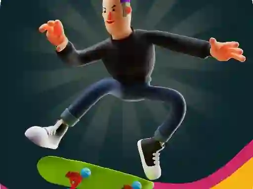 Jwèt Longboard Crasher sou entènèt