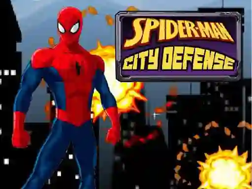 Jwèt Spiderman City Defense sou entènèt