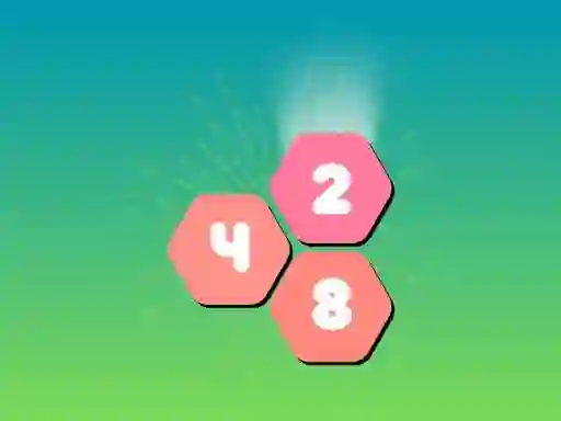 Jwèt Hexa Merge sou entènèt