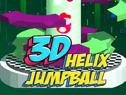 Jwèt 3D Helix Jump Ball sou entènèt