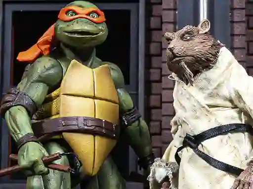 Jwèt Ninja Turtles Jigsaw Puzzle Collection sou entènèt