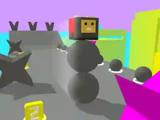 Jwèt Stack Fire Rider 3D sou entènèt