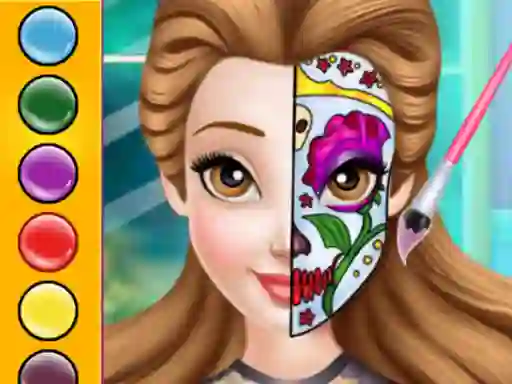 Jwèt Princess Face Painting Trend sou entènèt