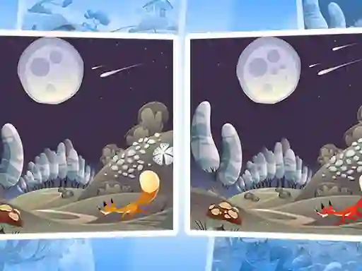 Jwèt Find Seven Differences sou entènèt