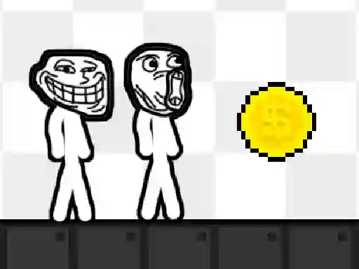 Jwèt Troll Stick Face Escape sou entènèt